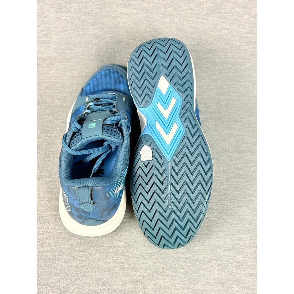 K-Swiss Ultrashot Team Tennis Sneakers Mens 7 Blue Indigo Pickleball Comfort